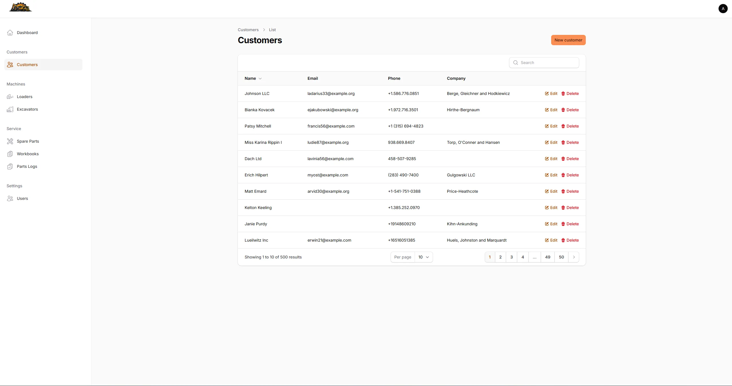 Filament CRM screenshot 2