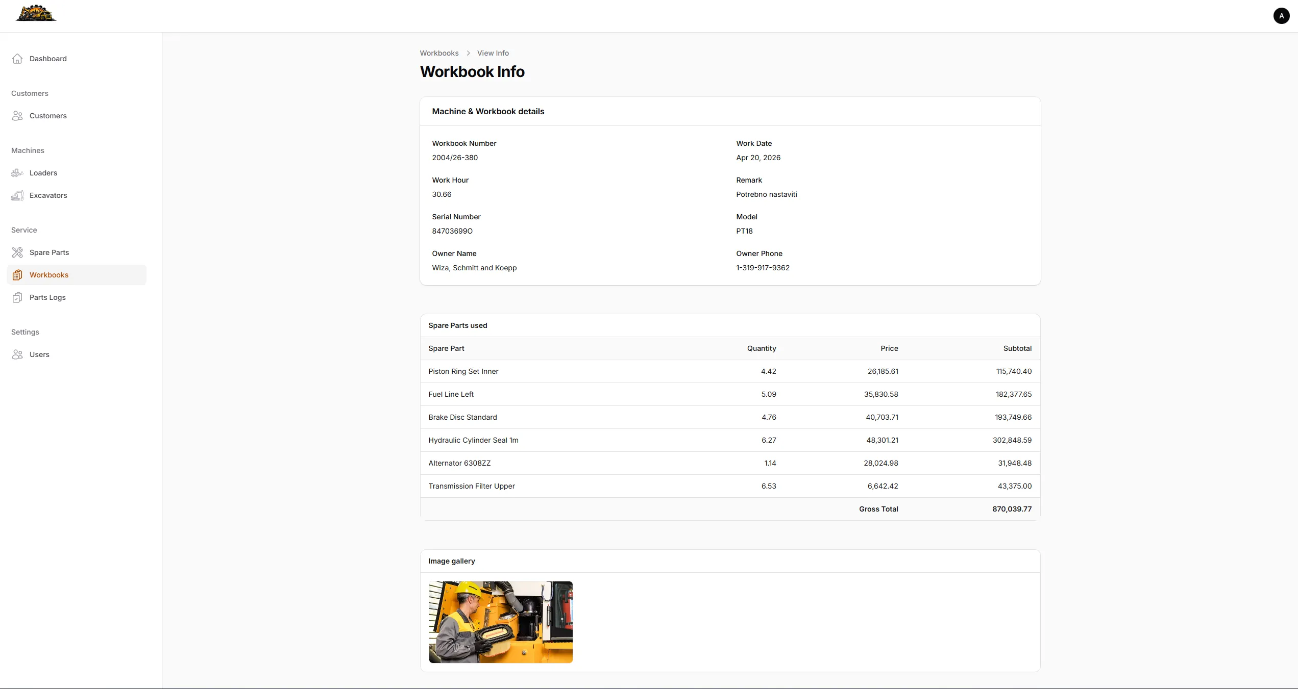 Filament CRM screenshot 7