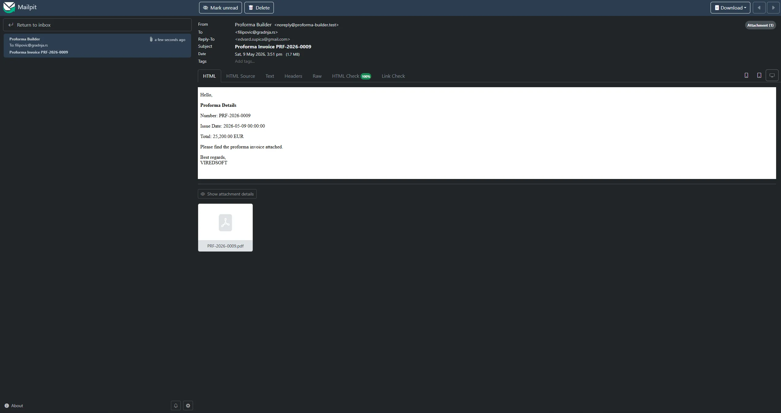 Proforma Builder screenshot 7